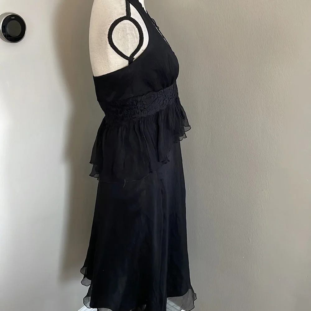 Laundry by Shelli Shegal 100% silk dress - Picture 4 of 9
